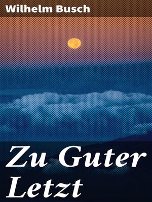cover image of Zu Guter Letzt